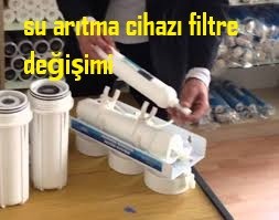 Su Arıtma Cihazı Filtre Değişimi