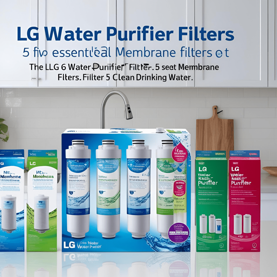 LG Su Arıtma Filtresi Seti 5'li Membran Filtre Seti